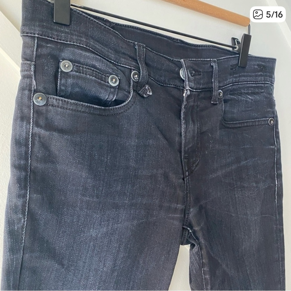 R13 Relaxed Skinny Jeans - Picture 4 of 8